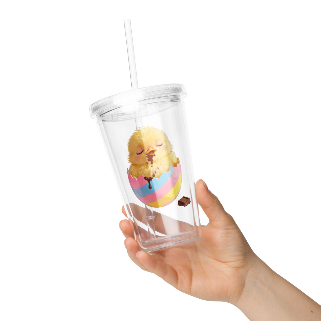 Easter Chicky - Clear Tumbler