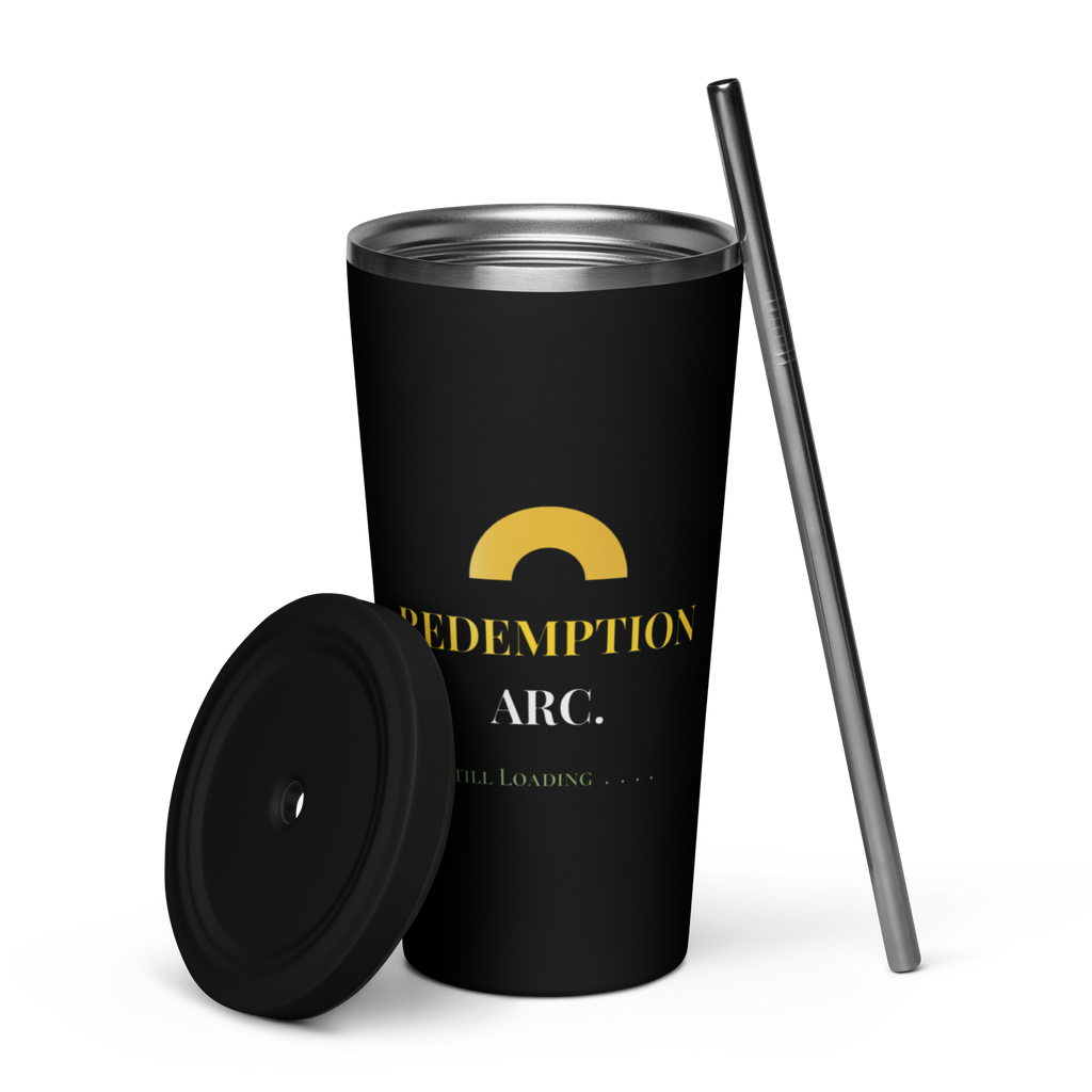 Redemption Arc - Black Insulated Tumbler