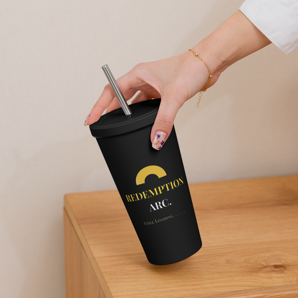 Redemption Arc - Black Insulated Tumbler