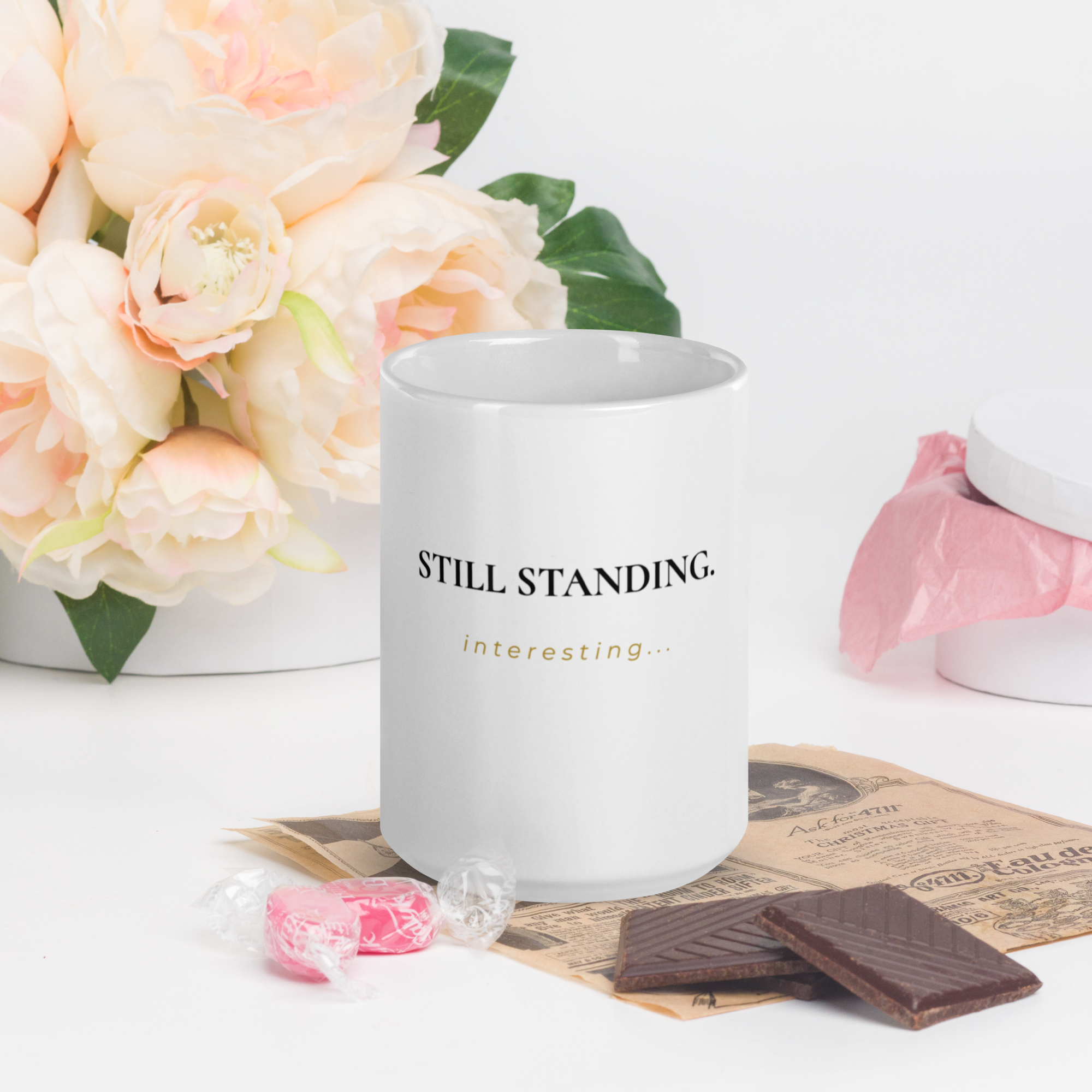 Still Standing - White Glossy Mug